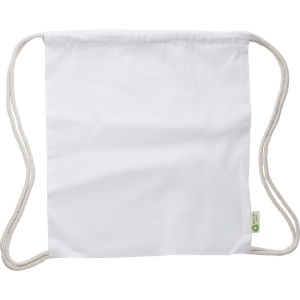 Sac à dos en coton recyclé 120g/m² Joy 3