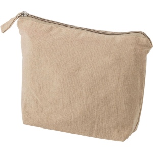 Trousse de maquillage en coton recyclé Cressida 4