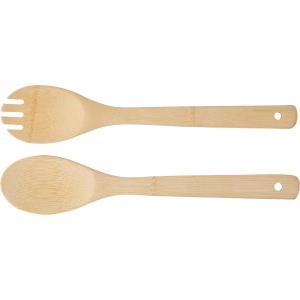 Lot de 2 couverts à salade en bambou Charlotte 3
