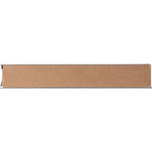 Eventail en bois et en rPET dans une boîte cadeau kraft Rosanne 8