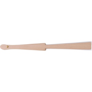 Eventail en bois et en rPET dans une boîte cadeau kraft Rosanne 9