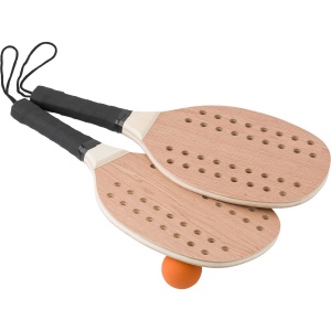 Raquettes de tennis en bois de rose Sergio 8