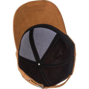 Casquette 6 panneaux en suédine Orion 18