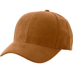 Casquette 6 panneaux en suédine Orion 6