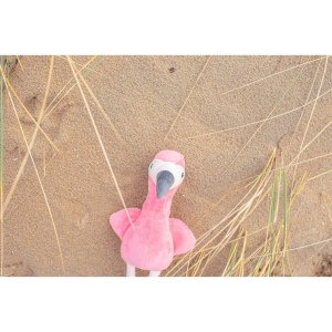 Peluche ‘Flamant rose’ en polyester Alicia 3