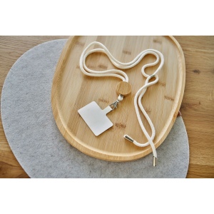 Porte-téléphone lanyard en coton Lucia 5