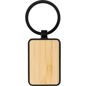 Porte-clés en métal et bambou Brigitte 2