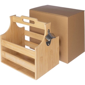 Porte-bouteille en bambou Hans 6