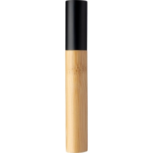 Stylo bille twist en acier inoxydable et bambou Anke 4