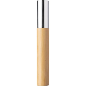 Stylo bille twist en acier inoxydable et bambou Anke 8