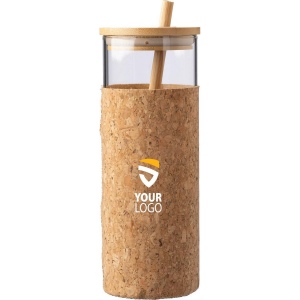 Gobelet de 450 ml en verre et bambou Marlies 8