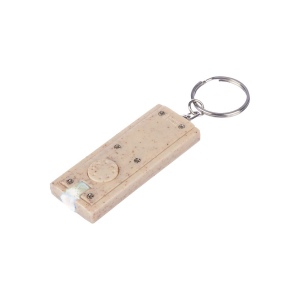 Porte-clés torche en paille de blé Günter 4