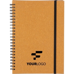 Carnet A5 en cuir recyclé Egon 4
