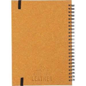 Carnet A5 en cuir recyclé Egon 6