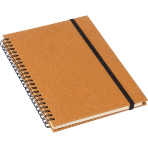 Carnet A5 en cuir recyclé Egon 3