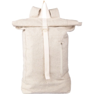 Sac à dos roll-top en chanvre Margarete 2