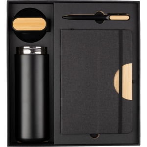 Coffret cadeau gourde  640 ml, stylo et carnet Kurt 2