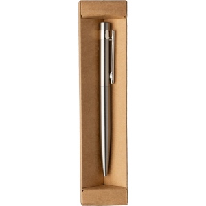 Stylo bille twist en acier inoxydable recyclé Hannelore 3