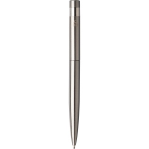 Stylo bille twist en acier inoxydable recyclé Hannelore