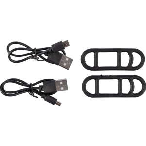 Set composé de lampes à vélo Elisabeth 4