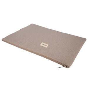 Sacoche ordinateur 17" coton recyclé 7