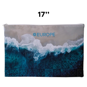 Sacoche ordinateur 17" polyester recyclé