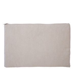Sacoche ordinateur 15" velours côtelé 8