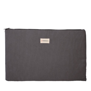 Sacoche ordinateur 15" velours côtelé 5