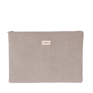 Sacoche ordinateur 14" velours côtelé 2