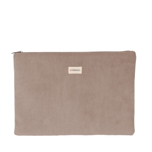 Sacoche ordinateur 14" velours côtelé 4