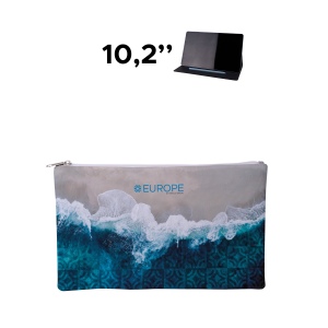 Sacoche tablette 10,2" polyester recyclé