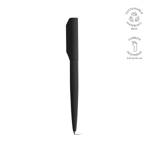 Stylo Rabelais en aluminium recyclé, encre noire 1 km Dokumental®