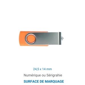 Clé USB TWISTER 3
