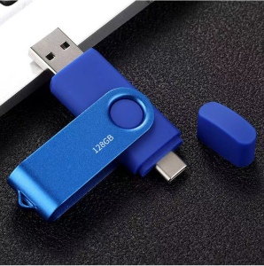 Clé Twister USB OTG 3.0 (USB+USB C) Import
