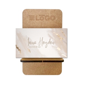 Support Carte de visite en Bois - France 2