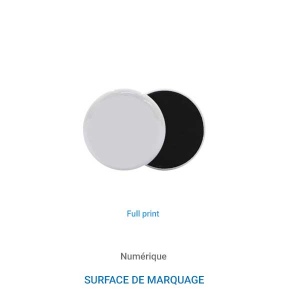 Magnet métal ROND - France 3