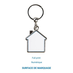 Porte-clés Métal MAISON - France 4