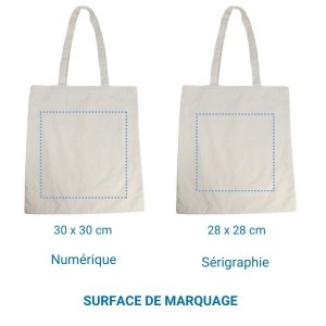 Cabas coton ECOLO 230 - écru 4