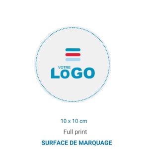 Sticker ROND/CARRE blanc ou transparent (INT/EXT) 4