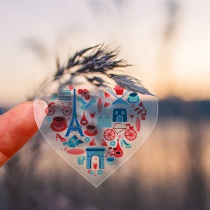 Sticker transparent - France 4