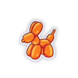 Sticker transparent - France
