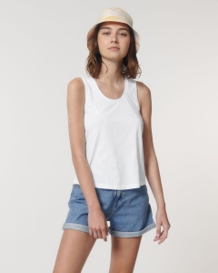 Débardeur Femme MINTER Blanc - Stanley&Stella