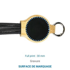 Câble de charge 6 en 1 lumineux Bambou 4