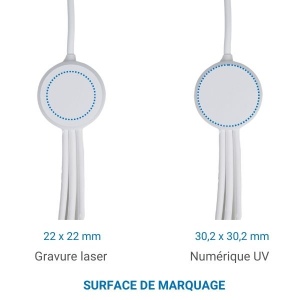 Câble long 6 en 1 Rétroéclairé 120cm 4