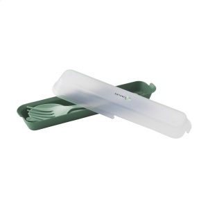 Set de couverts 3 pièces en plastique réutilisable de la marque Circulware 2