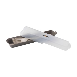 Set de couverts 3 pièces en plastique réutilisable de la marque Circulware 3