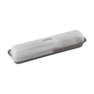 Set de couverts 6 pièces en plastique réutilisable de la marque Circulware 6