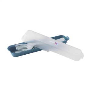 Set de couverts 6 pièces en plastique réutilisable de la marque Circulware 2