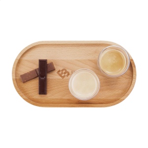 Plateau de service luxueux en bois de hêtre vaporisé 4