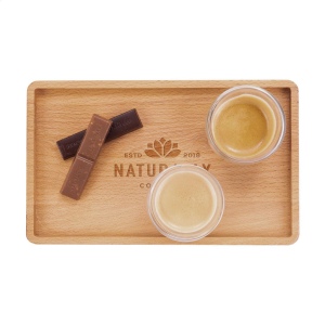 Plateau de service luxueux en bois de hêtre vaporisé 4